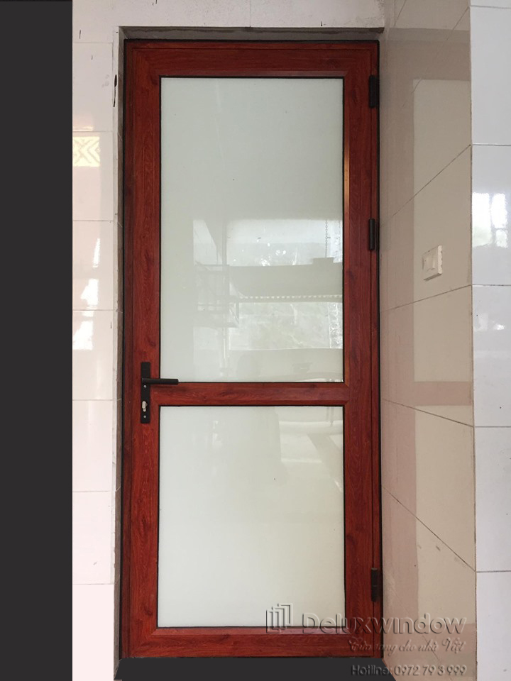 Cửa nhôm hệ 55 vát cạnh